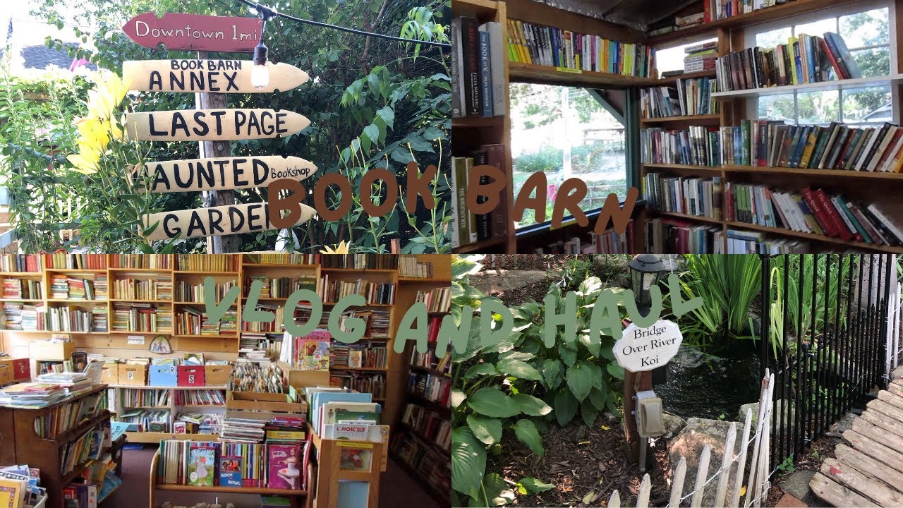 Book Barn Vlog and Haul