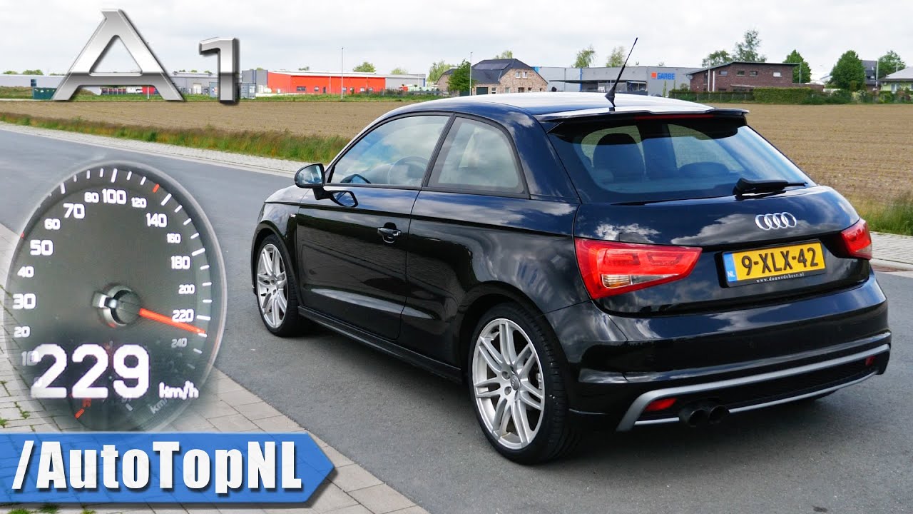 AUDI A1 1.4 TFSI 0-229 ACCELERATION & SOUND by AutoTopNL