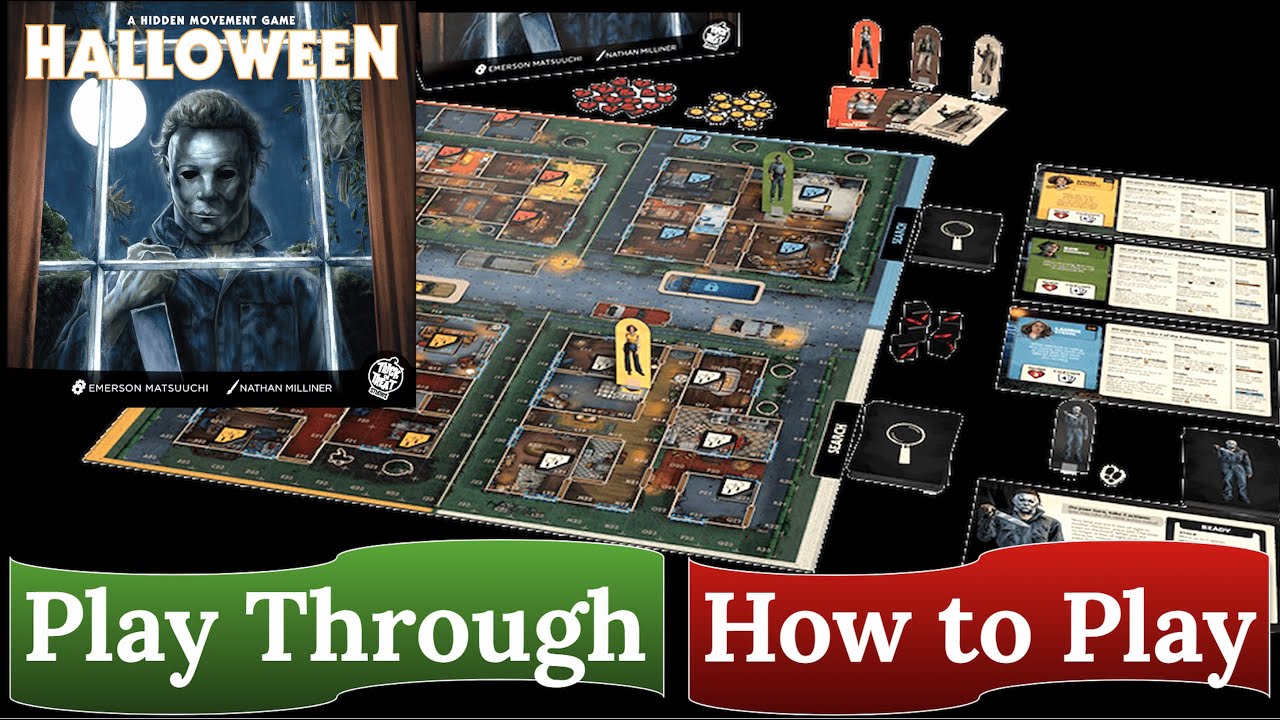 Halloween: A Hidden Movement Game - How to Play & Play Through