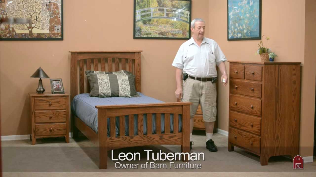 Barn Furniture - Amish Shaker Bedroom Set