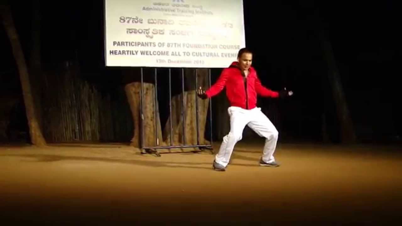 (HD) Awesome Dance By Shivdeep Waman Lande in (Mysore) as ANNA BOND Song!!!!!