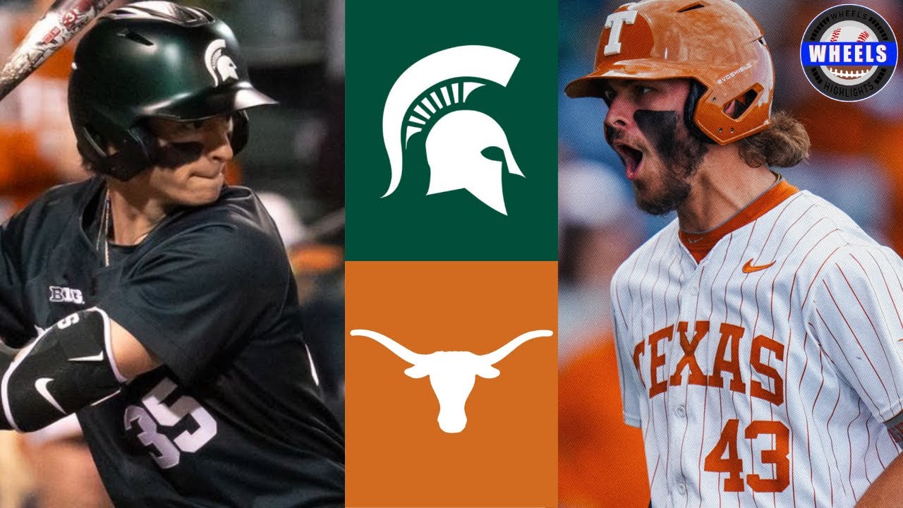 Michigan State vs #3 Texas | Game 2 | 2026 College Baseball Highlights