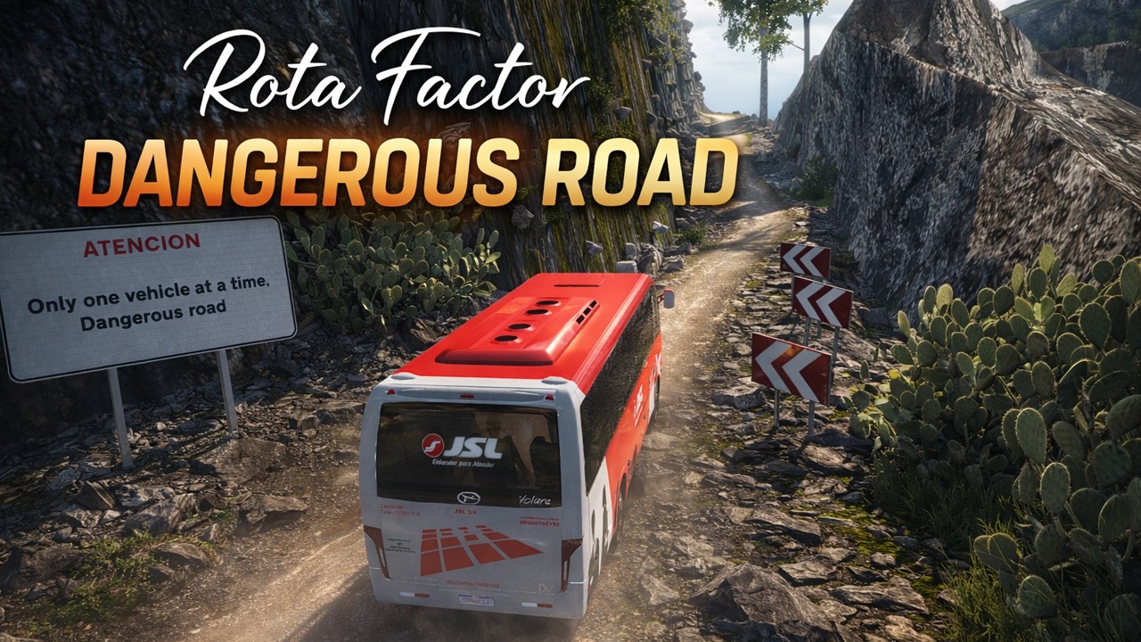 Mountain | Rota Factor | Dangerous Road | ETS2 v1.57.2.4s | Euro Truck Simulator 2 (No Commentary)
