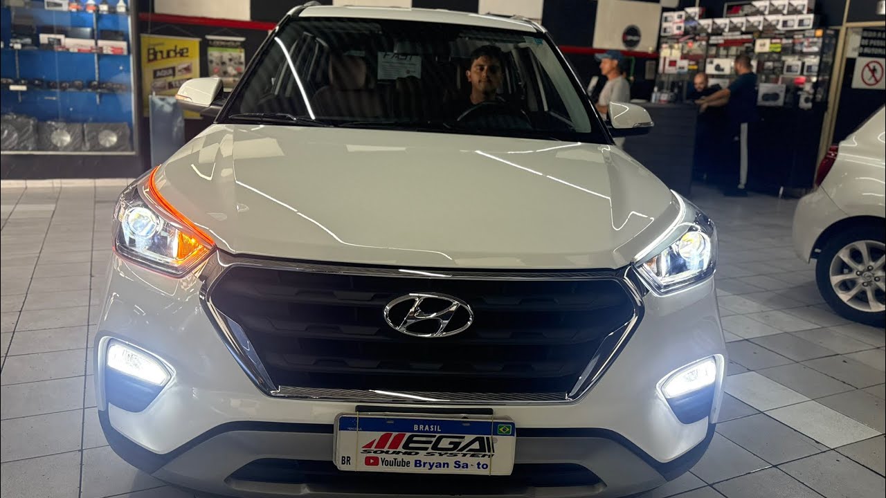 Hyundai Creta Prestige 2.0 Defeito DRL Led + Fita Led DRL com Seta Sequencial 