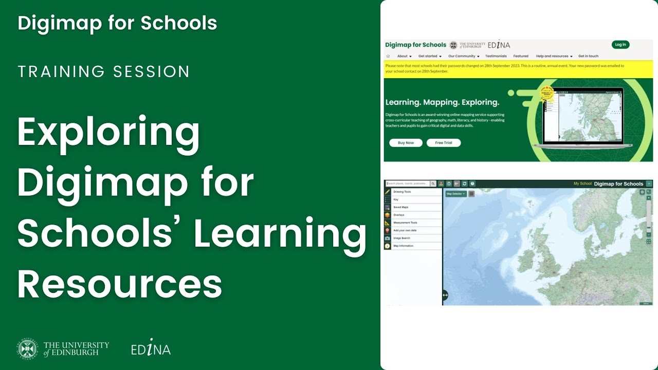 Digimap for Schools' Learning  Resources