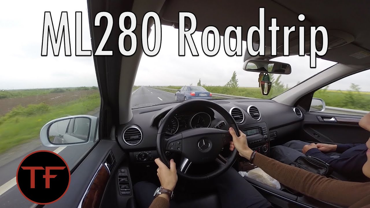 Mercedes-Benz ML W164 - Road Trip - Overtaking montage & Timelapse