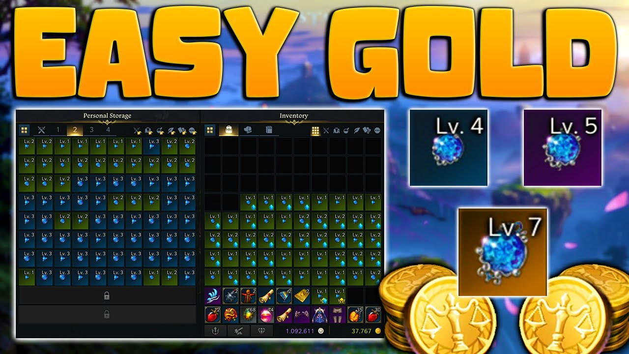 MAKE MASSIVE TIER 2 GOLD EASILY! Making Gold With Gems Guide! | Lost Ark!