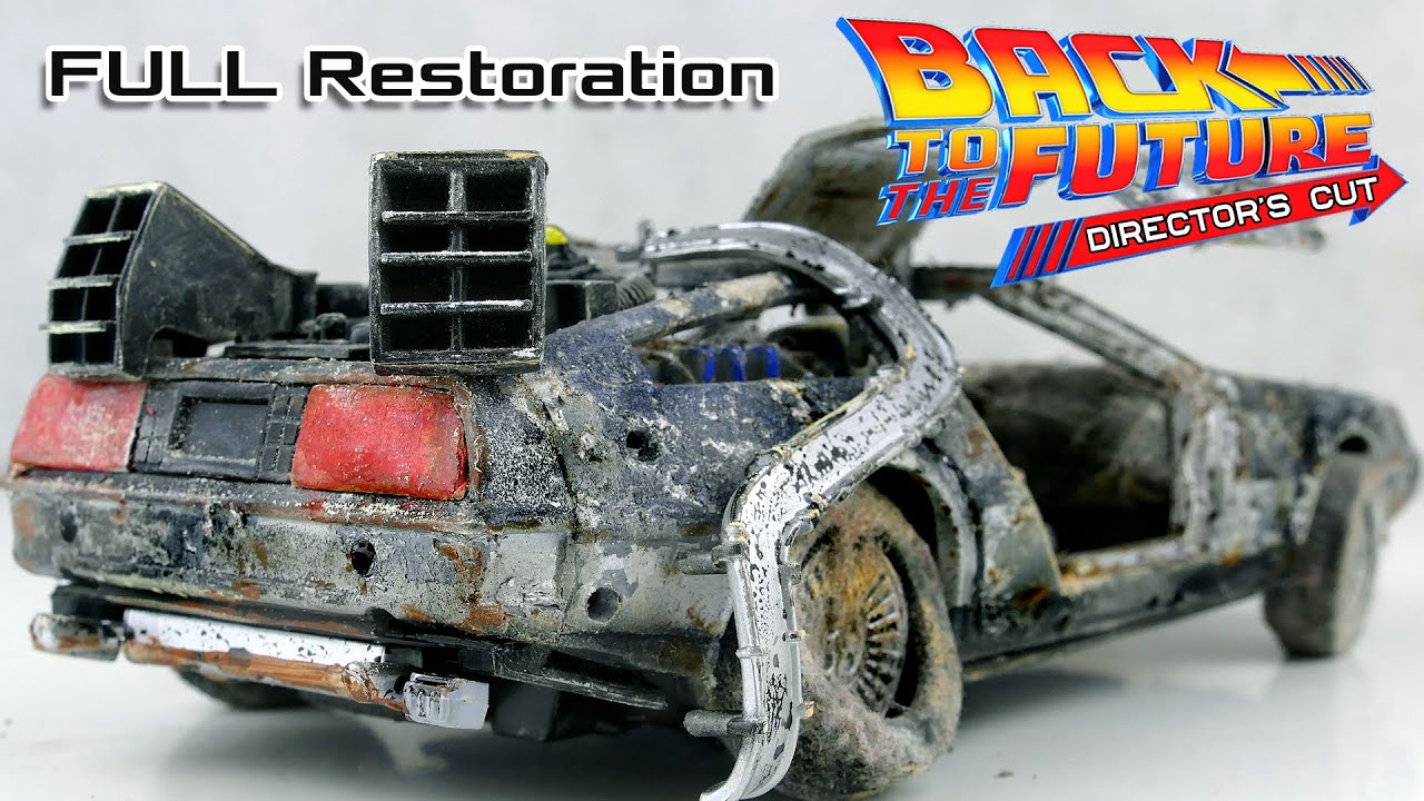 Full Restoration abandoned DeLorean DMC12 Back to the Future Time Machine car