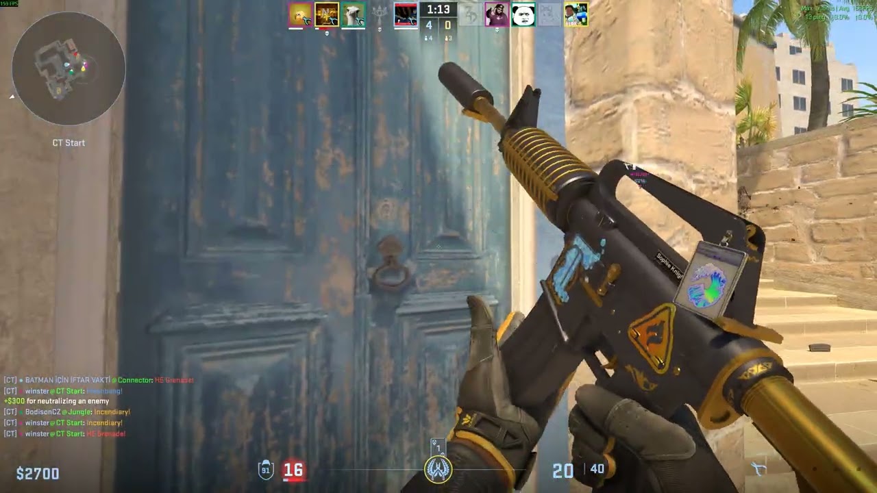 3k with a deagle shot