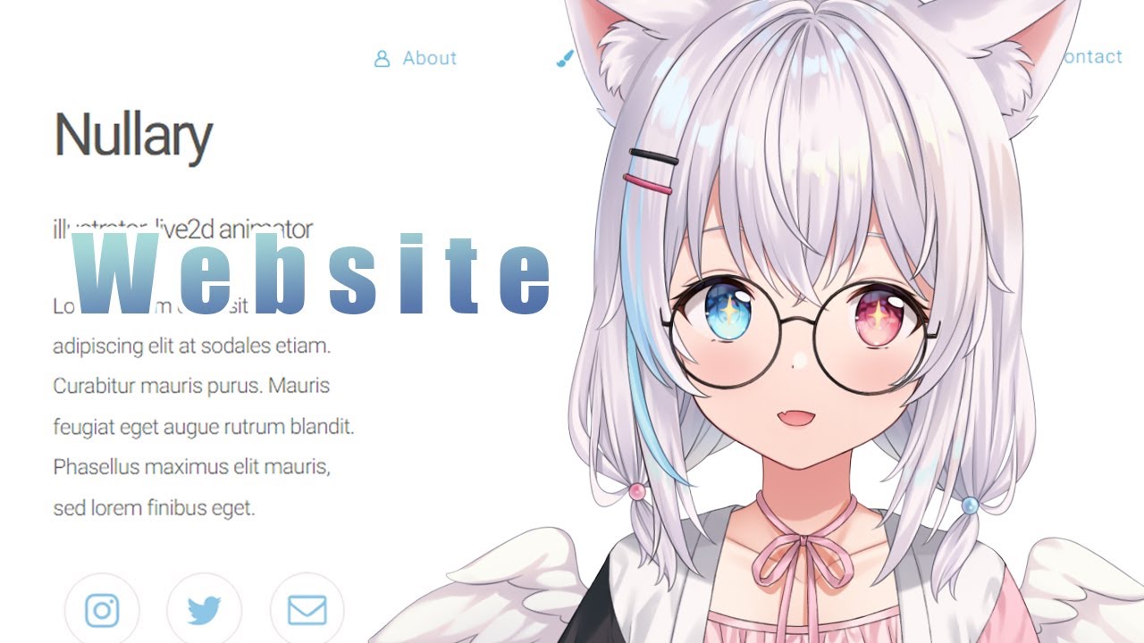 【Website Design】 Designing My Own Website!