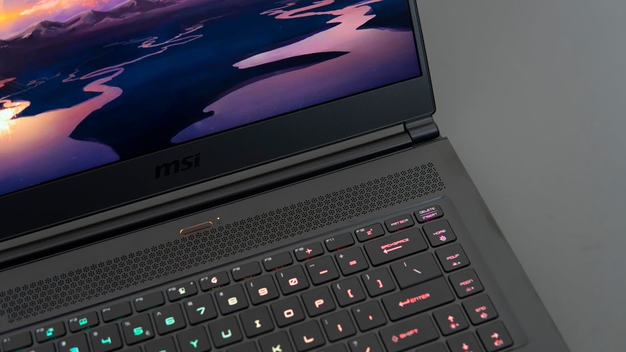 MSI GS65 (2019) Review - Lightest RTX Gaming Laptop!