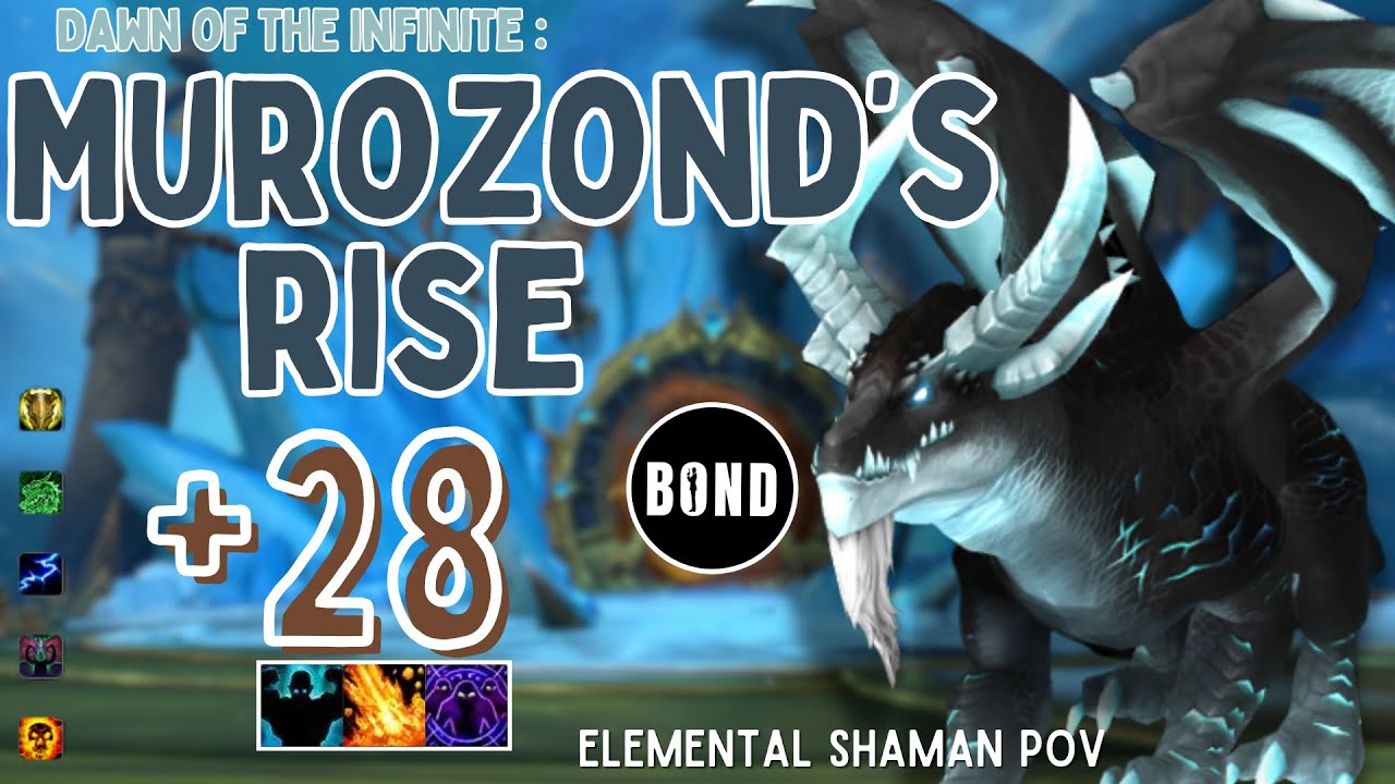 DOTI: Murozond's Rise +28 - Fortified/Volcanic/Spiteful - Elemental Shaman POV