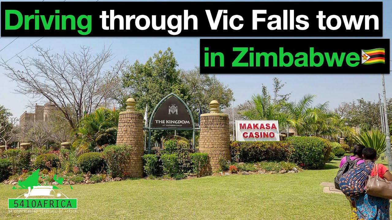 A quick drive through Victoria Falls town in Zimbabwe