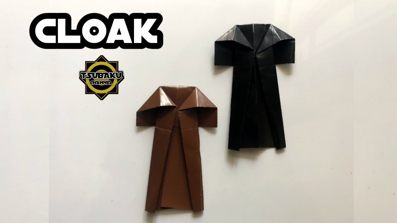 Origami robe | How to make a robe easy - Tsubaku Channel