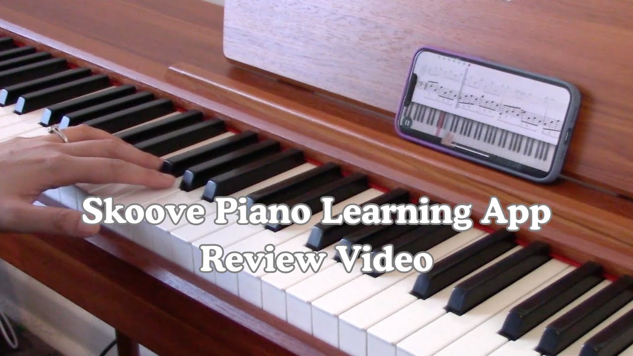 Skoove Piano Learning App - REVIEW Video