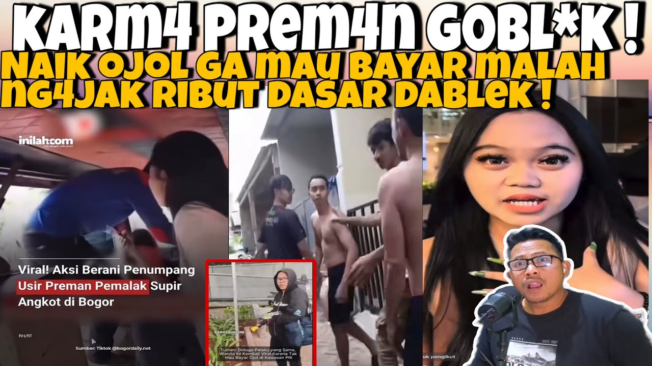 KARM4 PREM4N GOBL*K DI BOGOR‼️NUMP4NG OJOL BUKAN BAYAR MALAH NGAJ4K R1BUT DSAR D4BLEK!