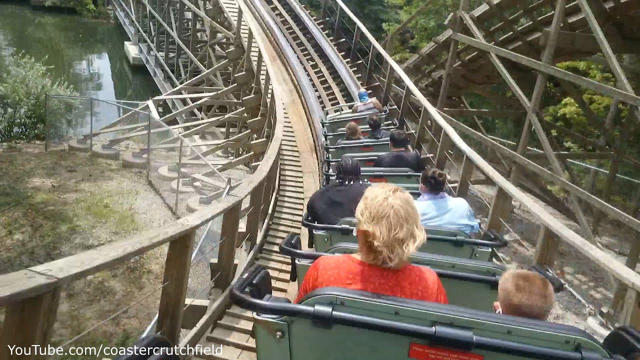 Mystic Timbers, задний ряд (HD POV) Kings Island