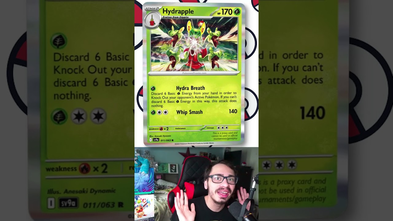 Hydrapple Can Instantly Knockout Anything!#pokemon#destinedrivals#pokemontcg