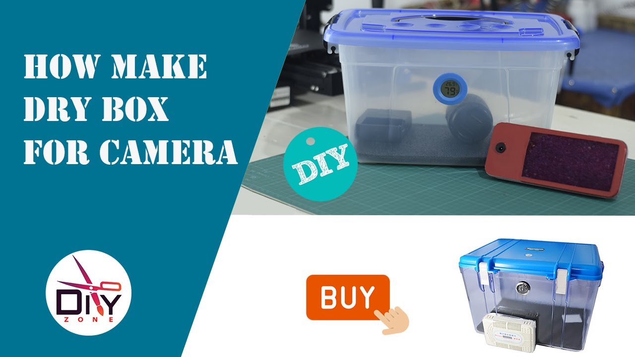 How to make dry box for camera with dehumidifier | 🇱🇰 #DIYZONE