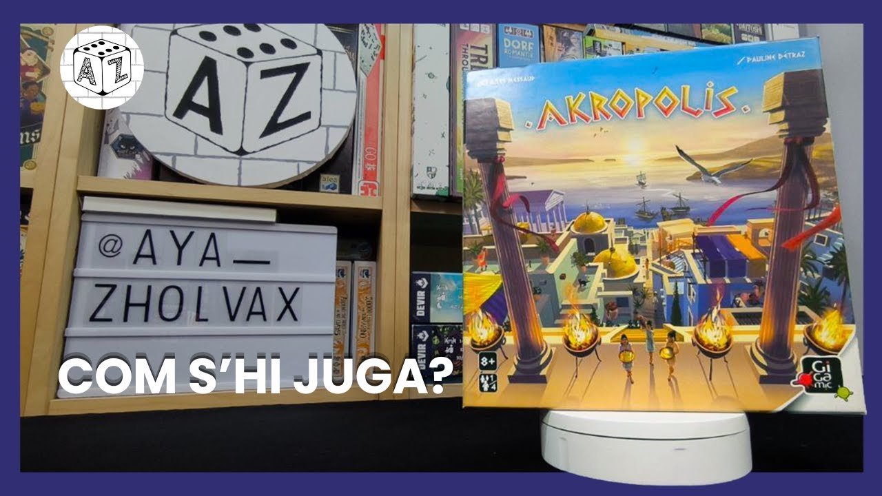 🏺 AKROPOLIS - Com s'hi juga? [tutorial]