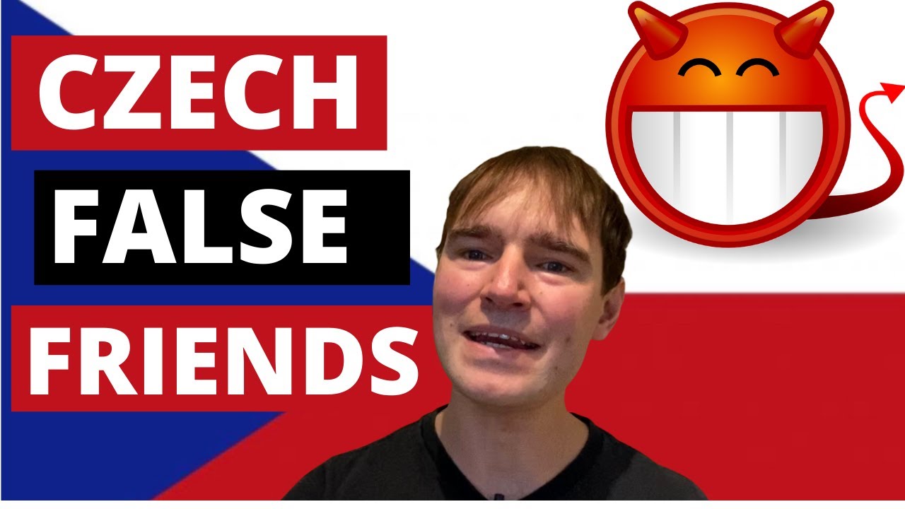 Learn Czech FALSE friends