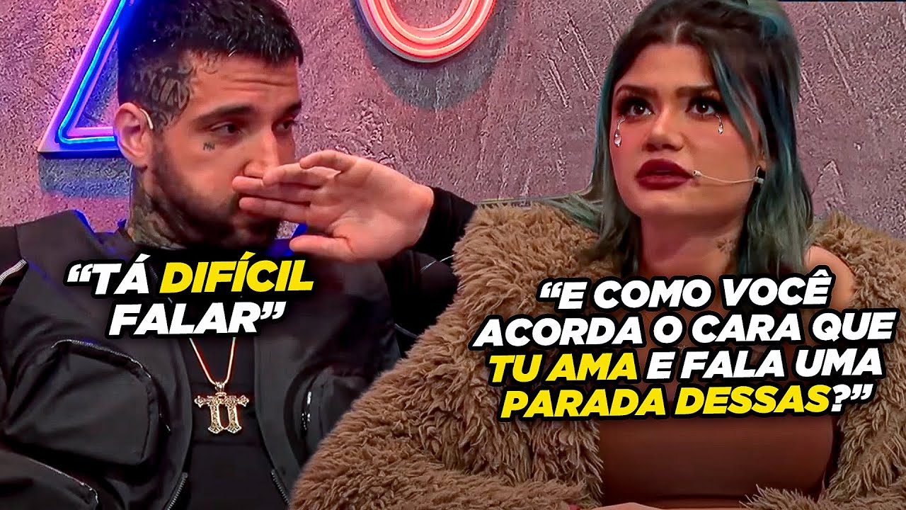CAJU E BRTT CHORAM JUNTOS NA ENTREVISTA | Cortes do TT