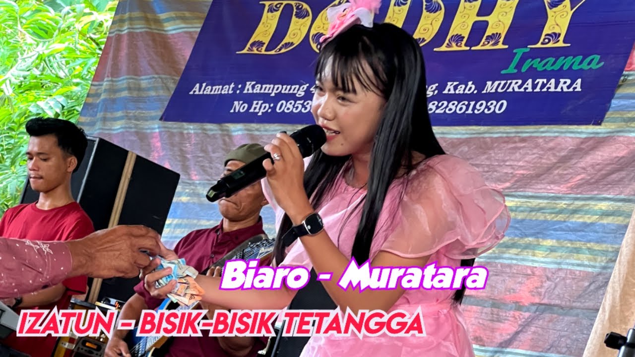 Izatun - Bisik-bisik Tetangga || Ciri Khas Suara Penyanyi Muratara Bintang Tamu Biaro Baru