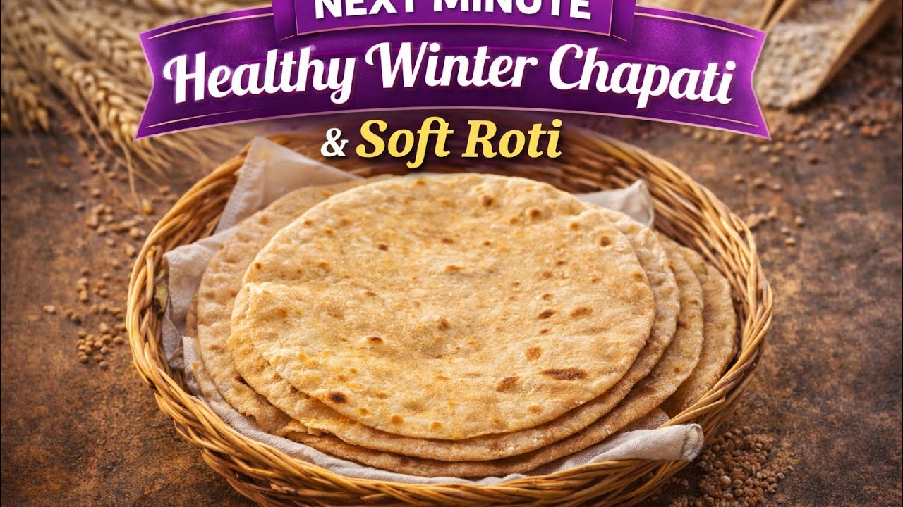 Healthy Winter Chapati | Soft & Fresh Roti [by Mom and Daughter Cooking Lifestyle ]