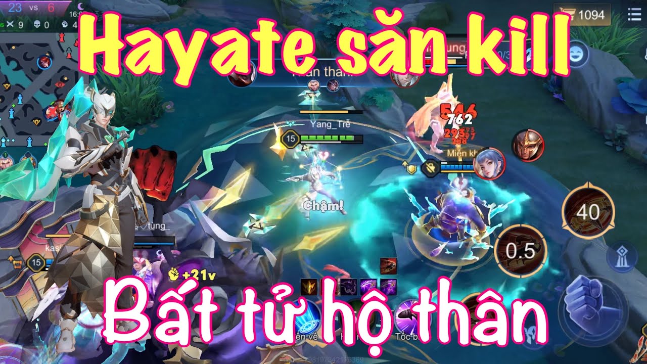 Hayate lâu lâu mới được game bất tử hộ thân - LQMB