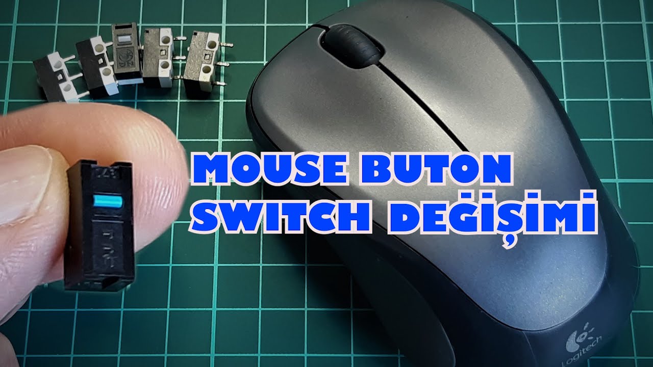 MOUSE TIKLAMA SORUNU. BOZUK FARE DÜĞMESİ TAMİRİ. FARE/MOUSE BUTON/SİVİÇ DEĞİŞİMİ NASIL YAPILIR?