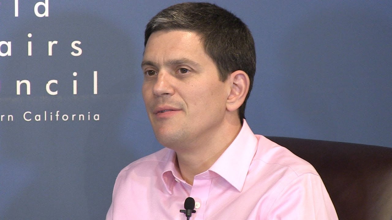 A Conversation with The Honorable David Miliband