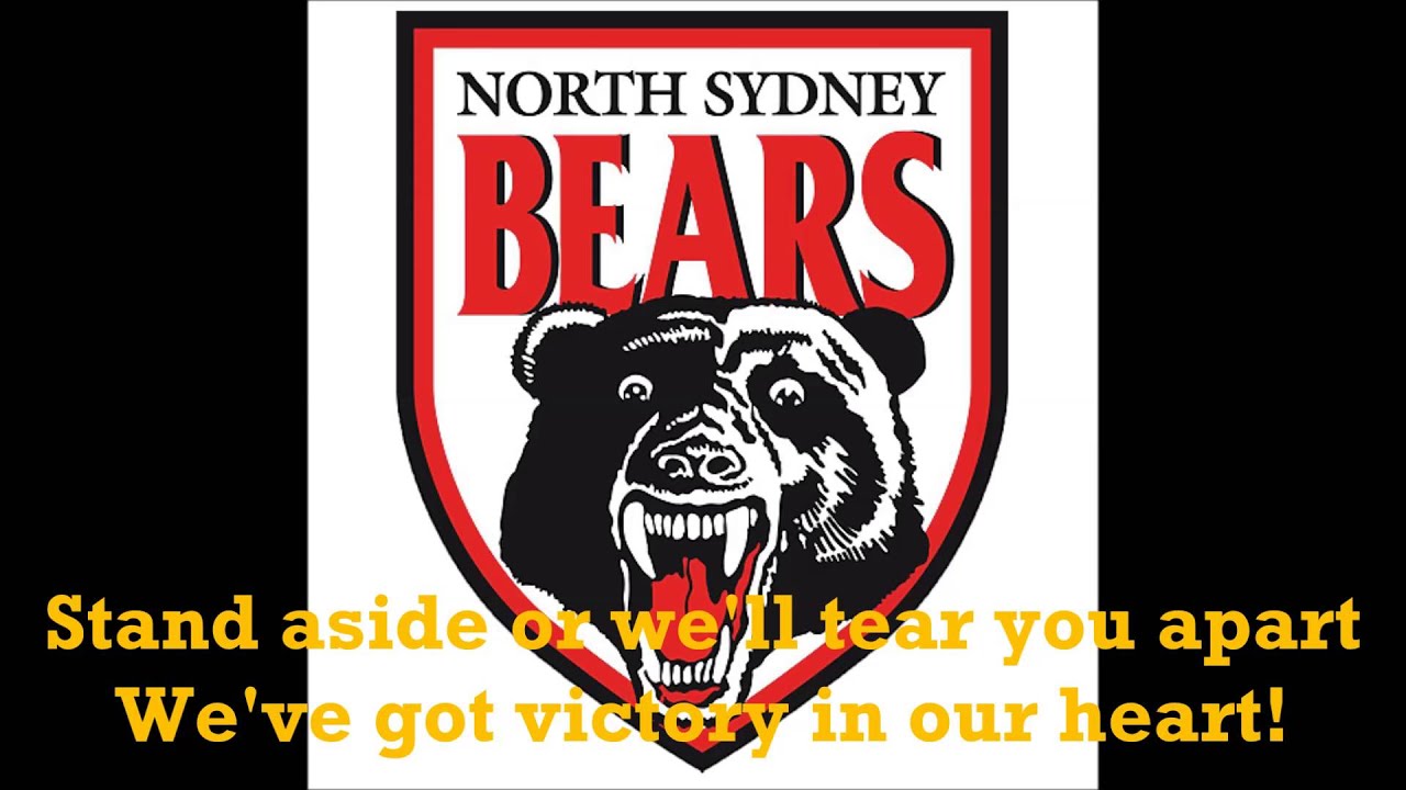 North Sydney Bears theme song (Lyrics)