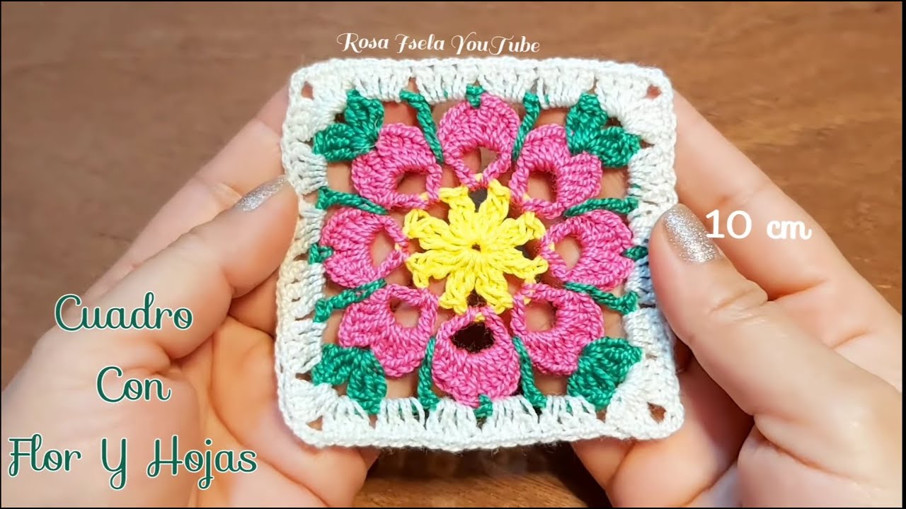# 1 Cuadro Con Flores Y hojas