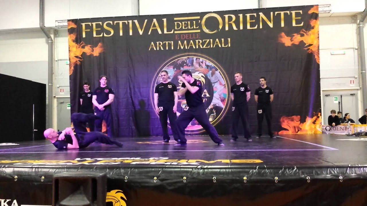 Esibizione Scuola Italiana Difesa Personale, Wing Chun - Festival d' Oriente Roma 2015