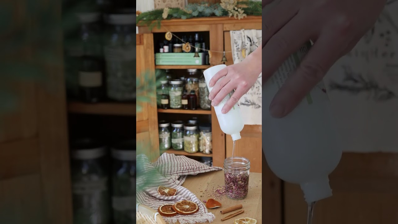 How to Make Herb-Infused Oils 🌼  #herbs #herbalacademy #herbalism