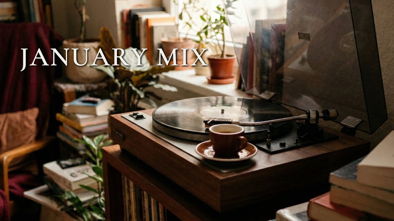 Warm Winter Jazz Lofi ☕ January Mix · Calm Focus