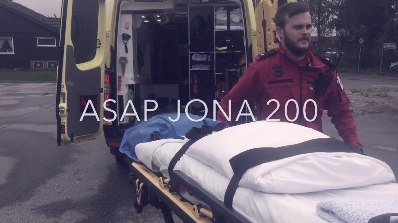 ASAP JONA 200 Emergency Sheet Ambulance - Akuttlaken ambulanse