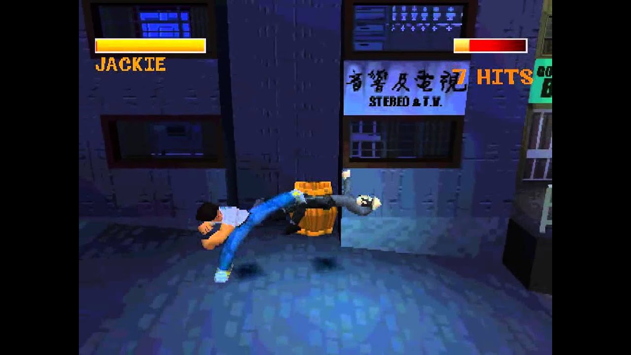 Jackie Chan Stuntmaster (PSX) - Combos + Gameplay