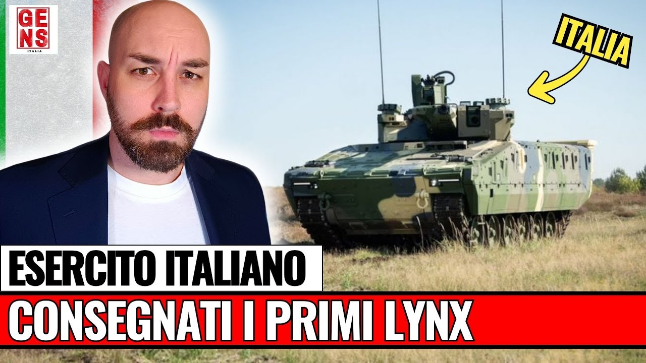 LEONARDO e RHEINMETALL: CONSEGNATI i PRIMI LYNX all'ESERCITO ITALIANO