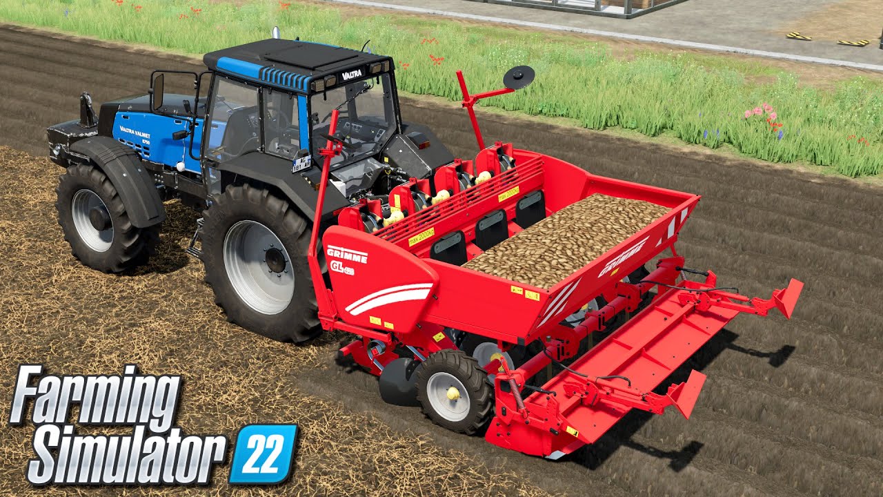 Sadzenie ziemniaków - Farming Simulator 22 | #28