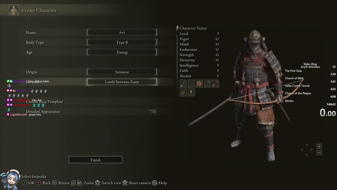 Finishing Elden Ring under an hour! | PB 1:04:22 | Any% Glitchless Attempts! [BHF]