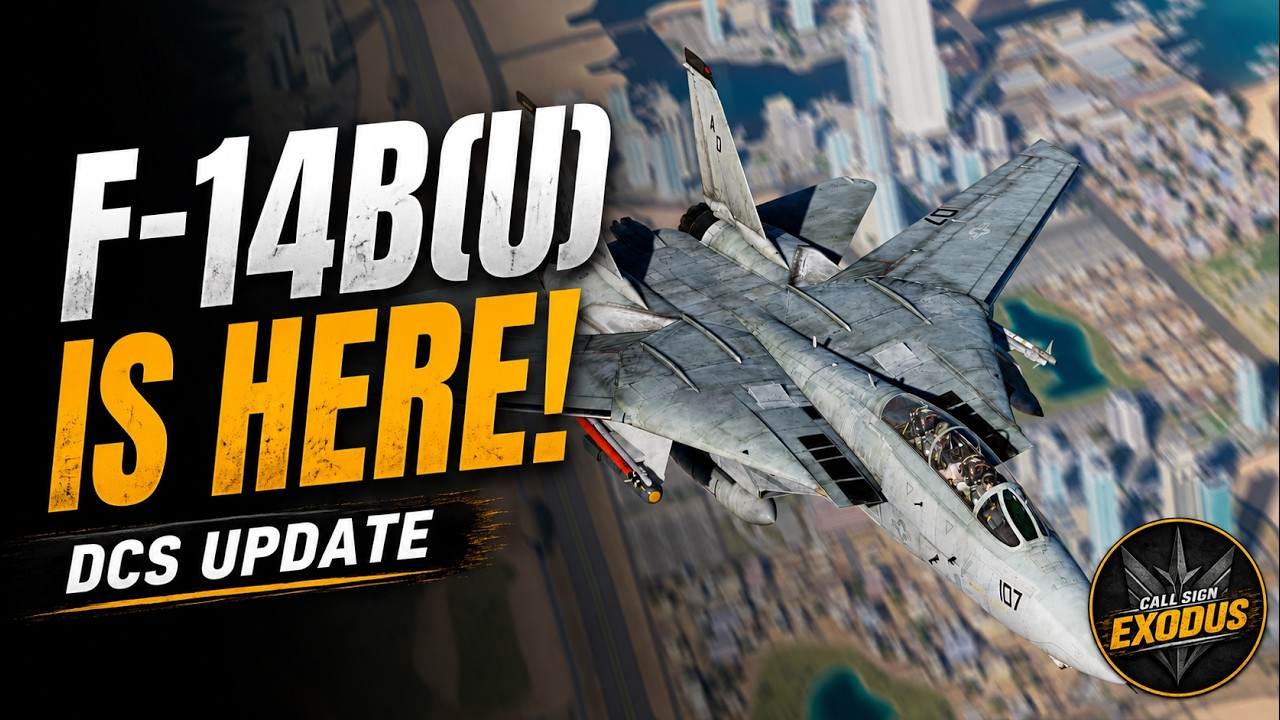 F-14B(U) уже здесь! Всё новое в обновлении DCS