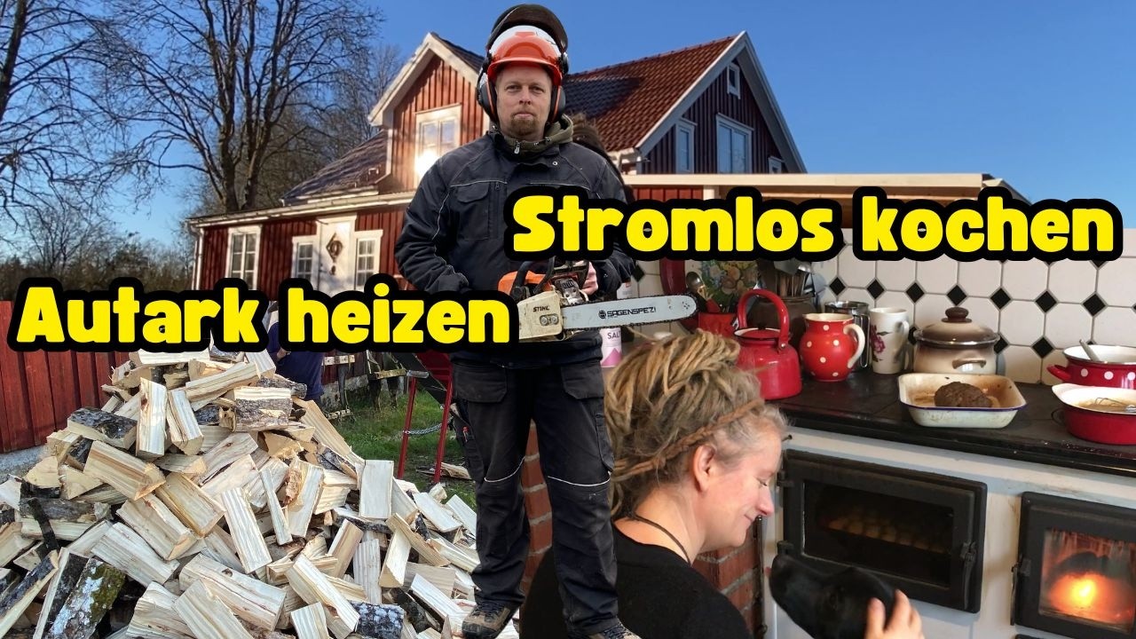 Endlose Wintertage auf dem Waldhof - Autark heizen & kochen mit der Küchenhexe