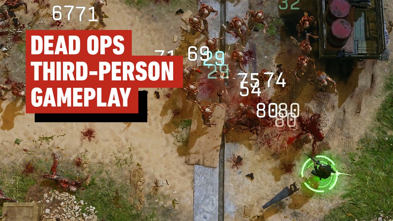 Call of Duty: Black Ops 7 - Dead Ops Arcade 4 Third-Person Gameplay