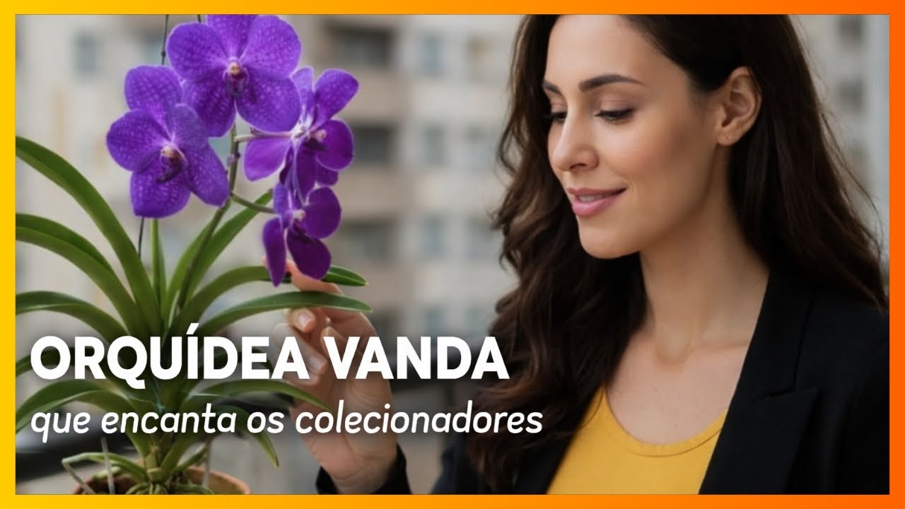 Por Que as Orquídeas Vanda Encantam Colecionadores no Mundo Todo|ORQUÍDEAS EM CASA