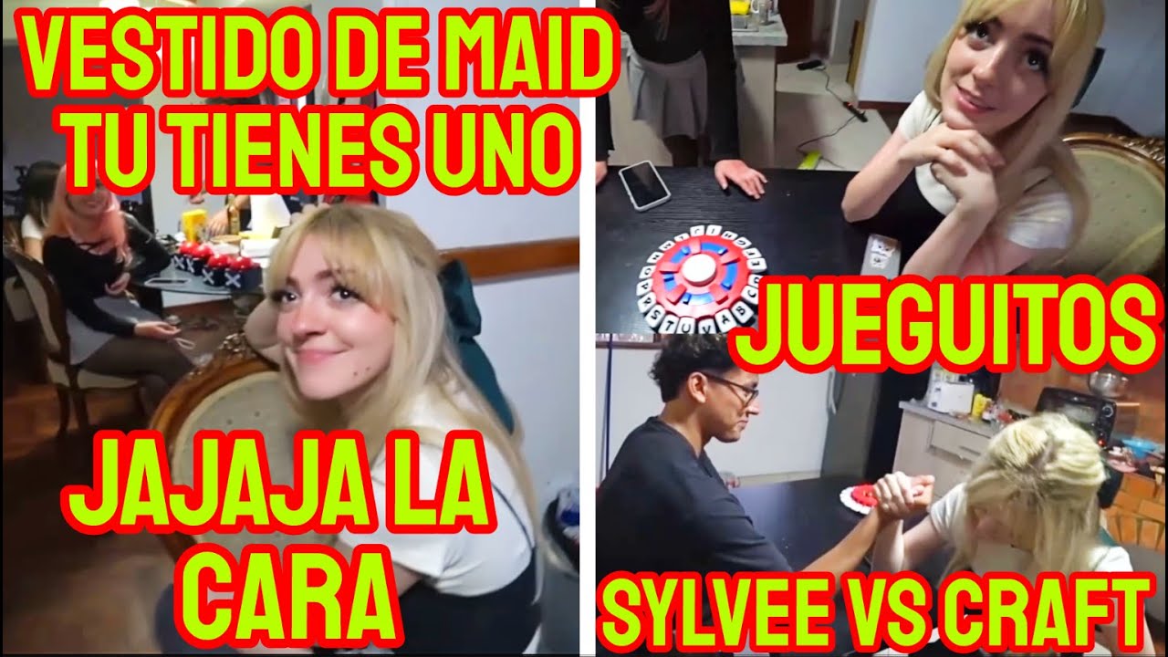 DAARICK LE DICE A SYLVEEY QUE USE SU TRAJE DE MAID + FUERCITAS TODOS VS SYLVEEY + JUEGAN JUNTOS