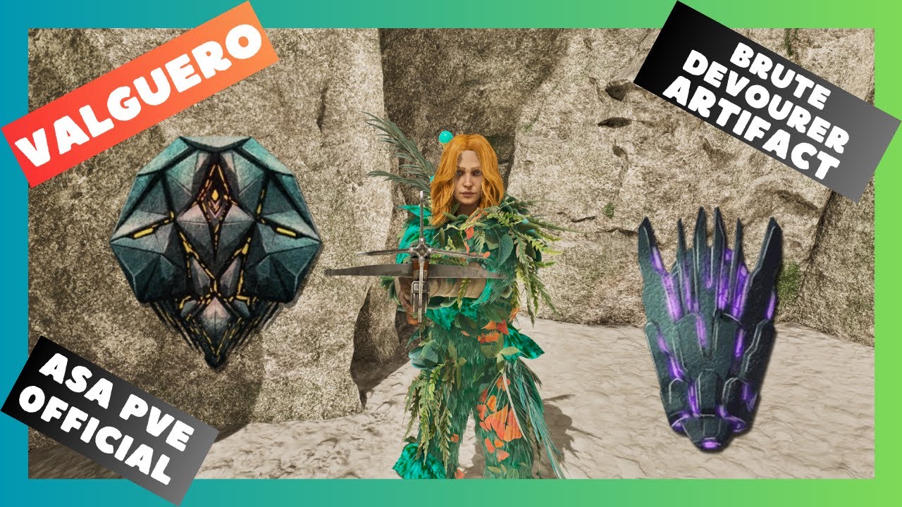 Артефакт Брута и Пожирателя Вальгуэро: Официальный PVE ARK ASA