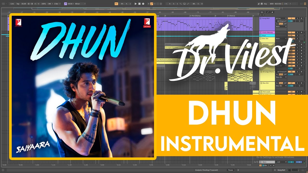 Dhun Song | Instrumental | Saiyaara | Mithoon,Arijit Singh | Dr.Vilest[Project View]