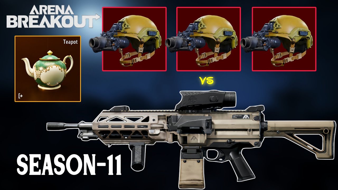 Using Heavy Machine Gun EVOLYS In Farm 🔥 | Arena Breakout S11 (BETA)