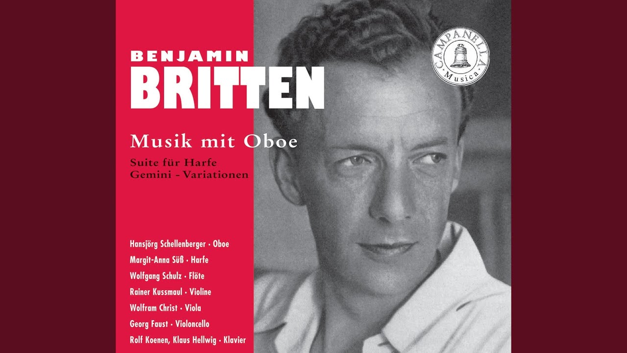 6 Metamorphoses after Ovid, Op. 49: No. 4, Bacchus